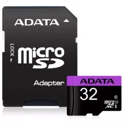 CARTAO DE MEMORIA 32GB ADATA MICROSDHC WITH ADAPTE